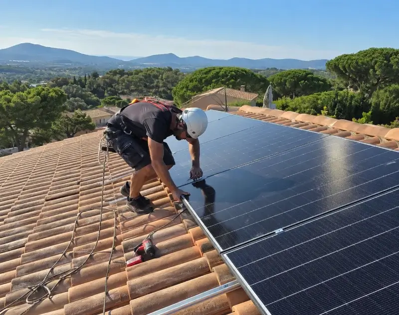 Installateur panneaux solaires Villetelle — pose photovoltaïque sur toiture