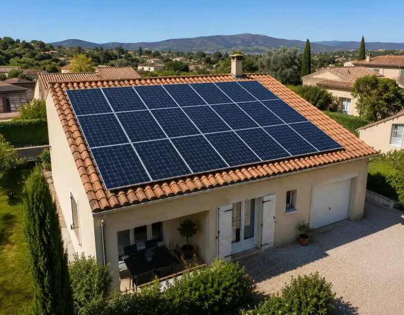 Prime à l'autoconsommation panneaux solaires Villetelle — aide financière de l'État